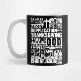Philippians 4:6-7 Mug
